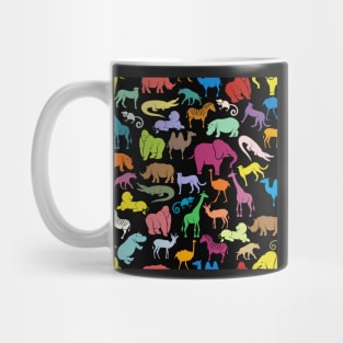 Tossed Jungle Critters Mug